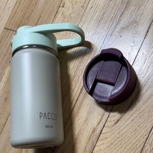 Mint and Cream Insulated Bottle
